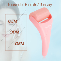 Système de rouleau dermique en silicone personnalisé pour le refroidissement de la peau, rouleau de massage froid pour la maison, réparation des coups de soleil, massage corporel et facial sans soleil