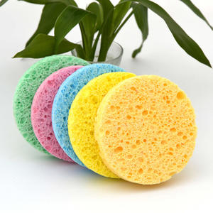 Éponge ronde en cellulose 100% naturelle et écologique, très vendue, pour le nettoyage quotidien du visage - Product Image 5