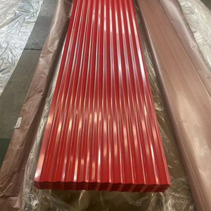 Fornecimento de Fábrica 20g 40g 60g 28 Calibre 0.5mm Espessura Zinco Revestido PPGI Galvanizado Placa De Folha De Aço De Telhado Ondulado - Product Image 4