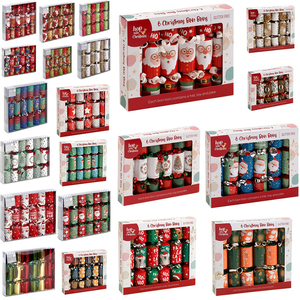 Cajas de lujo personalizadas para bombones navideños, galletas de Navidad premium con broches, sombreros, chistes, juguetes y regalos - Product Image 6