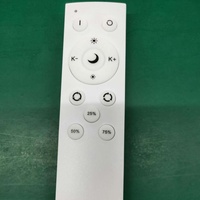 Control Remoto de Aleación de Aluminio con Certificación FCC/EMC/CE, IR/RF para Voz, para Televisor con Accesorios, Modelo WRT8012