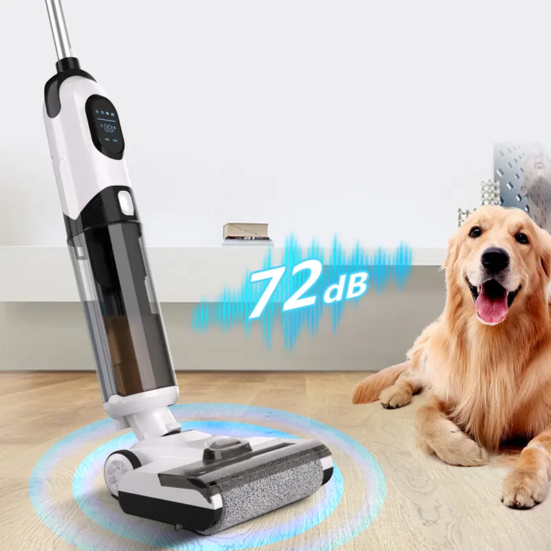 Wet Dry Vacuum Cordless Floor Cleaner and Mop One-Step Cleaning for Hard Floors