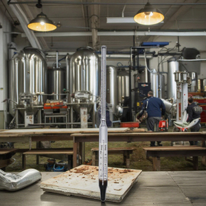 เครื่องวัดแอลกอฮอล์พร้อมเครื่องวัดอุณหภูมิเครื่องวัดแอลกอฮอล์แบบแก้วมัลติฟังก์ชัน - Product Image 6