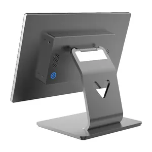Aluminum Alloy Touch Screen POS System Restaurant Point Of Sale Supplier 15.6inch All In 1 Cash Register Takeaway POS