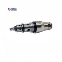 Soupape de sécurité principale, soupape de décharge, pièces de pompe hydraulique pour excavatrice SK200-1 SK200-3, pièces de machines de construction
