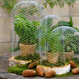 Lục giác mạ kẽm lưới kim loại hàng rào khung gà lưới lục giác dây lưới cho lồng dây thép gai gà dây Net - Product Image 5