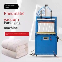 Réduire le volume d'emballage couverture textile compresse matelas oreiller machine d'emballage de scellage sous vide