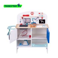 Juego de juguetes de médico para niños, estetoscopio de inyección, mesa de trabajo, bebé, niño, niña, 3-5 años, regalo de cumpleaños.