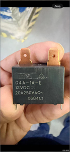 G4A-1A-E DIP <b>Relay</b> 12VDC 20A 250VAC Electronic Component Plug-in <b>Relay</b> for Control Circuits - Product Image 3