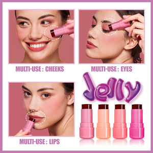 Nouveau blush gelée tendance et rafraîchissant, blush en gelée à double usage pour les lèvres et les joues, longue tenue - Product Image 4