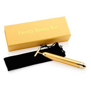 Barra de Belleza Energética en Forma de T de Oro de 24K, Escultor Facial en V, Masajeador 3D Vibrante, Herramienta para Eliminar Arrugas y Lifting Facial - Product Image 6