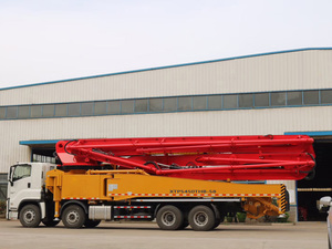 <span class=keywords><strong>Pompe</strong></span> concrète montée par camion hydraulique mobile de mélangeur pour la construction 50M - Product Image 4