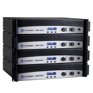 Amplificateur de puissance numérique 4 canaux Crown CDi4/1200 1200W, amplificateur audio professionnel pour systèmes de haut-parleurs - Product Image 3