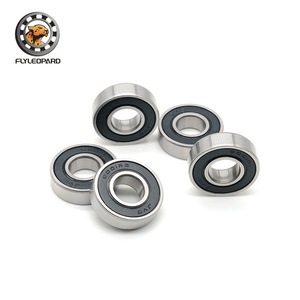Roulement à billes en céramique Flyleopard 6202Rs 15x35x11mm, hybride scellé en acier pour moyeu de vélo - Product Image 1