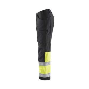 BLAKLADER - 156225179933D100 <b>Hi</b>-<b>Vis</b> Softshell trousers <b>Black</b>/Yellow - EAN 7330509586280 <b>HI</b>-<b>VIS</b> WORKWEAR - Product Image 5