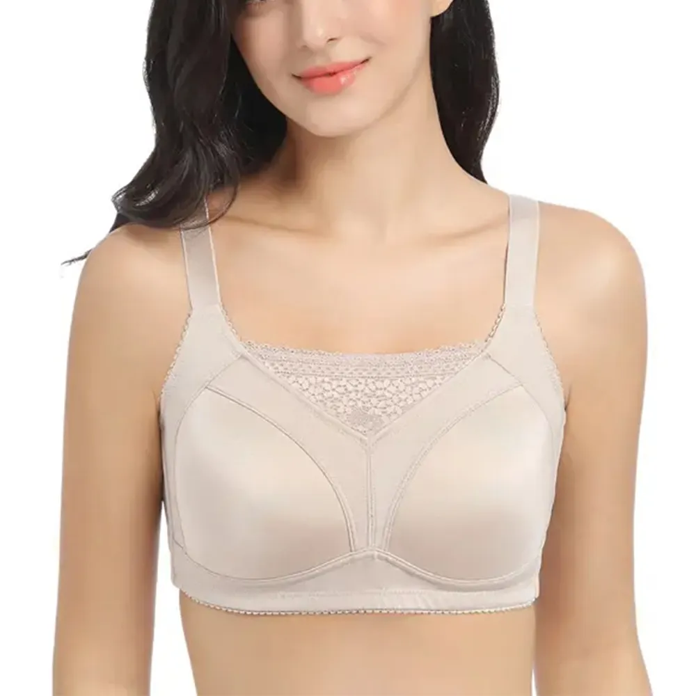 New Design Spandex Cotton Mastectomy Bra Lace Breast Cancer Bra For Prosthesis Silicone Breast Forms Hot Sale New Female Bra