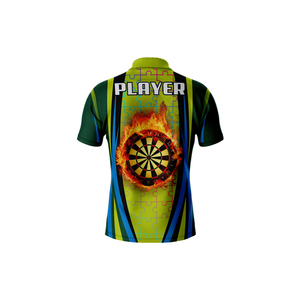 Maillot de fléchettes personnalisé par sublimation, séchage rapide, respirant, uniforme de compétition pour tournoi - Product Image 2