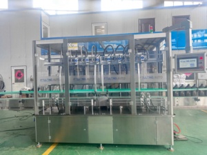 สายการผลิตบรรจุซอสมะเขือเทศ มายองเนส ฮัมมัส แบบอัตโนมัติเต็มรูปแบบ ควบคุมด้วย PLC ประสิทธิภาพสูง 4-12 หัวจ่าย - Product Image 1