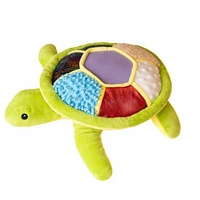 Peluche tortue sensorielle |   Jouet en peluche sensoriel pour enfants de 0 à 24 mois |   Taille 11-30 cm |   Jouet anti-stress |   Coussin sensoriel en peluche