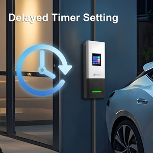 7.4KW monophasé 32A Type 2 Zencar Commercial EV Smart Charger Box IEC62752 Stations de charge de <span class=keywords><strong>voiture</strong></span> portables Blue CEE Plug IP65 - Product Image 3