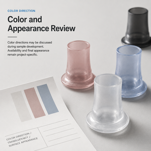 Protège-talons aiguilles en PVC transparent Hoersun à fond fin et rond pour femmes, fabricant OEM sous marque privée - Product Image 3