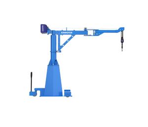 स्मार्ट वायर रस्सी के साथ 300 किलोग्राम का प्रमाणित मोबाइल फोल्डिंग जिब क्रेन के साथ कॉम्पैक्ट और पोर्टेबल - Product Image 1