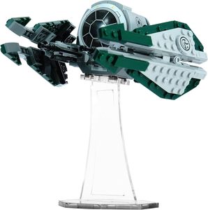 Toqusdy Eco-friendly Modern Universal Clear Acrylic Display Stand (2-Pack) Transparente 3x4-Stud Base Holder para construcción - Product Image 3