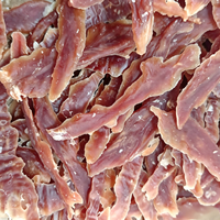 Vente directe d'usine de friandises pour chats et chiens à base de viande (poulet, canard, bœuf) et aliments secs pour animaux de compagnie pour la santé de la peau et du pelage