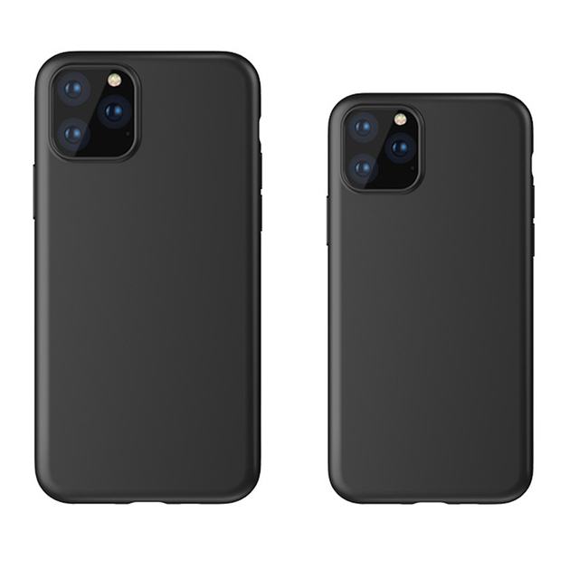 Black Matte TPU Case for iPhone 18 Pro Max 17 16 15 14 13 12 11 Pro Xs Max 6 6s 7 8 Plus SE 2020 Soft Silicone Phone Cover