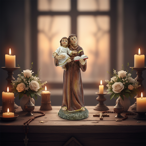 Estatua de Resina Esculpida de Jesucristo, Elegante Arte de Galería para Exhibición en el Jardín, <span class=keywords><strong>Dios</strong></span> - Product Image 3