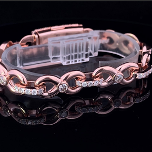Pulsera Cubana de Alta Calidad Fabricada en Plata de Ley 925 con Brillantes Piedras de Moissanita para un Estilo Diario - Product Image 3