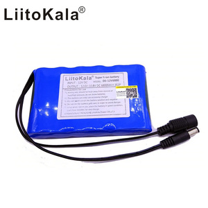 Hk LiitoKala Chất lượng cao DC 12V 6800mAh 18650 Li-ion có thể sạc lại pin sạc ngân hàng điện cho gps xe máy ảnh - Product Image 3