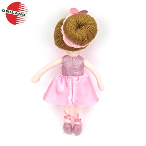 Kawaii ballet <span class=keywords><strong>bailarina</strong></span> muñeca <span class=keywords><strong>de</strong></span> peluche <span class=keywords><strong>de</strong></span> juguete muñeca <span class=keywords><strong>de</strong></span> <span class=keywords><strong>trapo</strong></span> en vestido rosa - Product Image 2