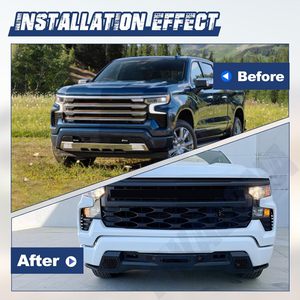 Pour Chevrolet <span class=keywords><strong>silverado</strong></span> 1500 2500 3500 pare-chocs avant pare-chocs court pare-chocs trapu avec planche de protection - Product Image 5