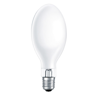 Lámpara de Vapor de Mercurio 80W E27 HLF Transparente 5000K Luz Diurna 55 Lm/W Ra50 10000 Horas de Vida Útil