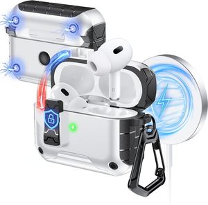 Fundas <span class=keywords><strong>de</strong></span> TPU a Presión para Auriculares Bluetooth <span class=keywords><strong>AirPods</strong></span> <span class=keywords><strong>Pro</strong></span> 3 <span class=keywords><strong>de</strong></span> <span class=keywords><strong>Segunda</strong></span> <span class=keywords><strong>Generación</strong></span>, Compatibles con <span class=keywords><strong>AirPods</strong></span> 4 - Product Image 1