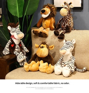 Peluche <span class=keywords><strong>Leone</strong></span> e Orangutan all'Ingrosso con Imbottitura in Cotone PP, Animale Selvatico della Foresta, Amico della Fattoria, Bambola da 20cm-50cm di <span class=keywords><strong>Altezza</strong></span> - Product Image 6