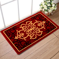 Tapis de sol minimaliste tissé à la machine pour salon, tapis de porte, tapis de table basse, tapis en pure laine