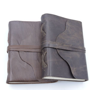 Personalized A5 Genuine <b>Leather</b> Travel Journal Handmade Vintage Hardcover <b>Refillable</b> Writing <b>Notebook</b> Diary Gift Box - Product Image 5