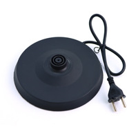 Hervidor Eléctrico de Acero Inoxidable de 2L y 1500W con Apagado Automático, Funciona con Batería, Estándar Europeo