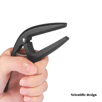 Silver Universal Guitar Capo for 6 String Acoustic Guitar, Electric Guitar, Ukulele,Bass,Banjo