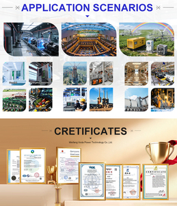 1000KVA 800KW 위차이 디젤 발전기 수냉식 해수 방지 400A 500A 산업용 대형 디젤 발전기 세트 - Product Image 6