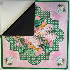 Mahjong et poker américains de luxe modernes en caoutchouc, série CHARLESTON, 31,5x31,5 pouces, en stock - Product Image 2