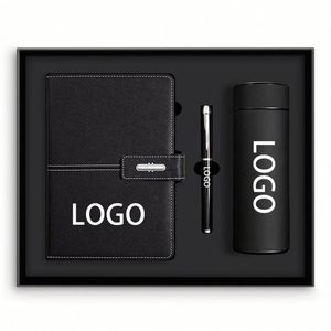 Wholesale Customized <b>Notebooks</b> with Pen Water Bottle Promotional Business Gifts Leather <b>Notebook</b> A5 <b>Notebook</b> Gift Box <b>Set</b> - Product Image 1