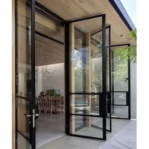 Wide Commercial Exterior External Soundproof Glass Sliding Patio Door