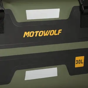 MOTOWOLF Motorradtaschen wasserdicht für draußen große Kapazität Motorradgepäck Satteltasche