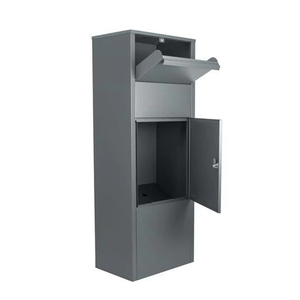 Mail Parcel Drop <strong>Box</strong> With <strong>Lockable</strong> <strong>Storage</strong> Compartment Weatherproof Extra Large Steel Package Delivery <strong>Box</strong> - Product Image 3
