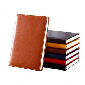 2025 Customized Factory Wholesale Guaranteed Quality Business Planner Diary Premium PU Leather Hardcover <b>Sewing</b> A5 100 Sheets - Product Image 1