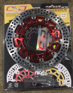 จานเบรคแต่งมอเตอร์ไซค์คุณภาพแท้จากไทยและอินโดนีเซีย ขนาด 320 มม. พร้อมอะแดปเตอร์สำหรับ <span class=keywords><strong>Suzuki</strong></span> Gixxer 150 ขายดี - Product Image 6