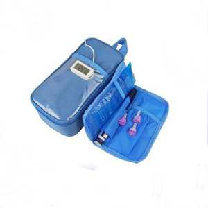 OEM ODM Diabetes Medical Insulin Cooler Bag with Digital LCD Thermometer Display Insulin Pen Storage Waterproof Polyester - Product Image 1